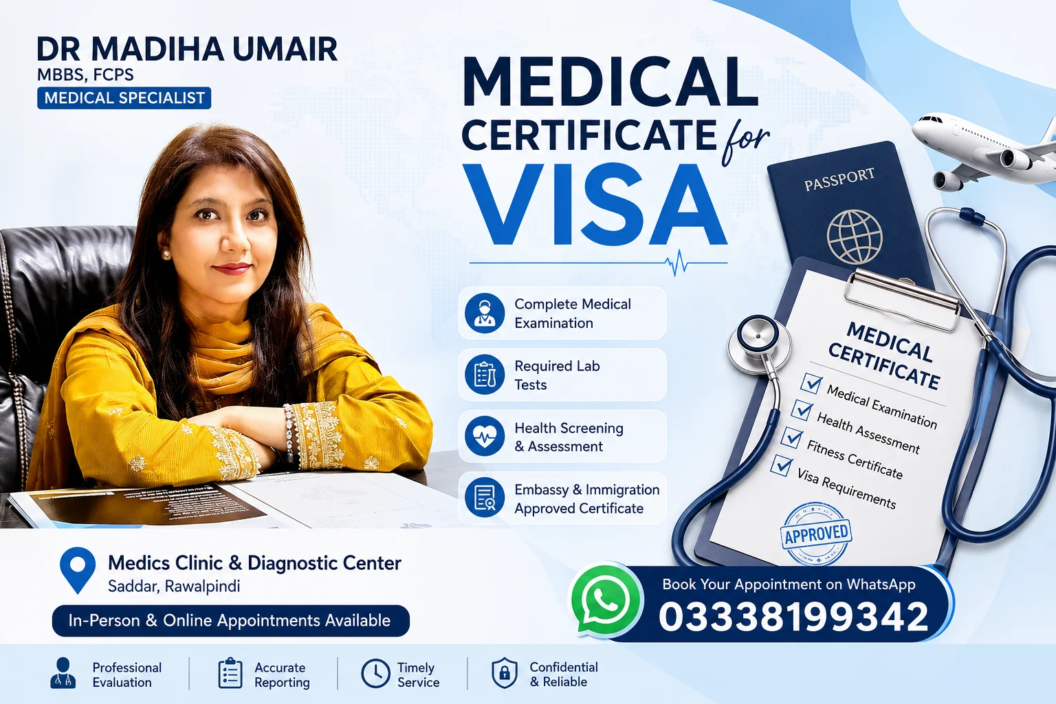 Medical Certificate for Visa